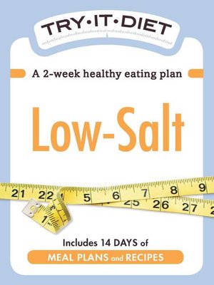 cover image of Try-It Diet: Low Salt